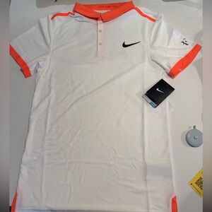 Roger Federer Nike RF Tennis Polo, 2015 US Open. Size S